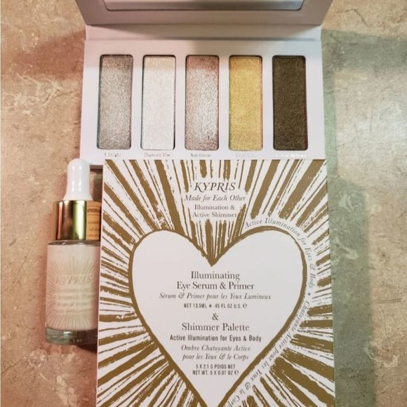 Kypris Illuminating Eye Serum/Primer & Summer Eyeshadow & Body Palette - Picture 15 of 16